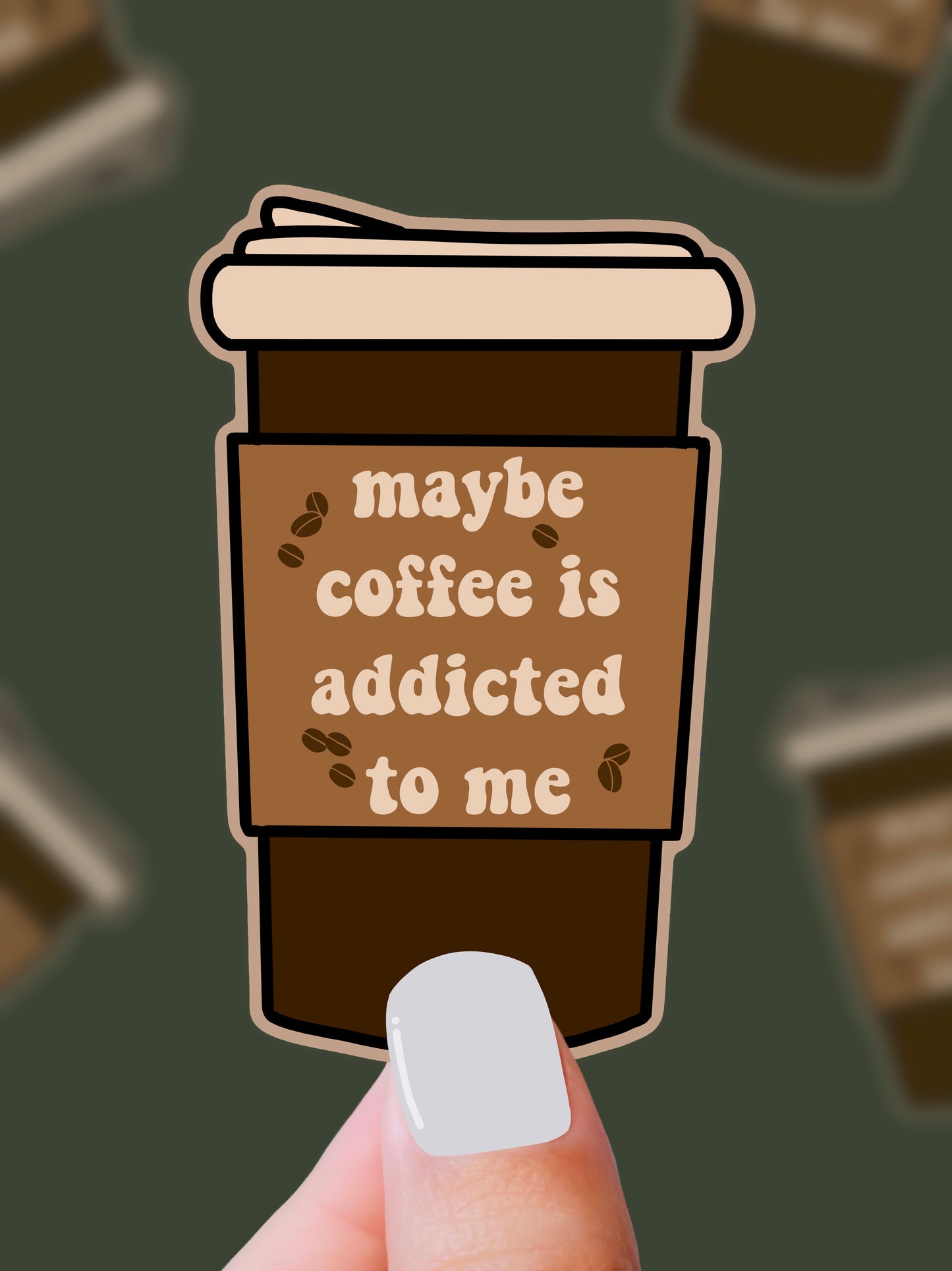 Maybe Coffee is Addicted to *Me*
