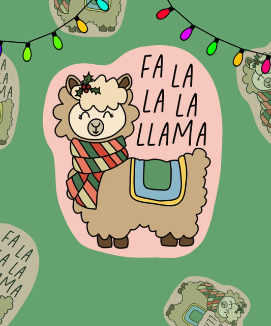 Fa-la-la-la llama