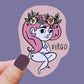 Virgo Zodiac Astrology Sign Vinyl Sticker